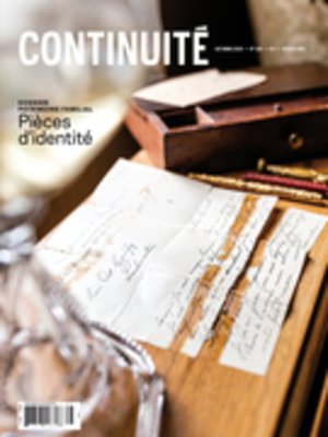 cover image of Continuité. No. 166, Automne 2020